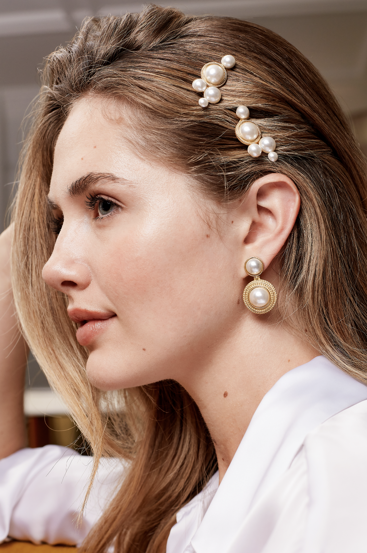 Victoria Percival, No Grit, No Pearl Studs | Pearl