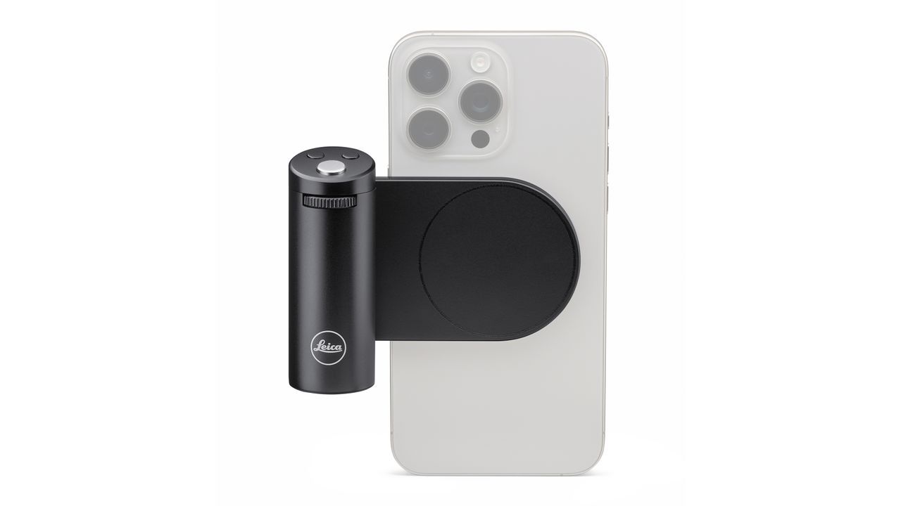 Leica Lux Grip on a white background
