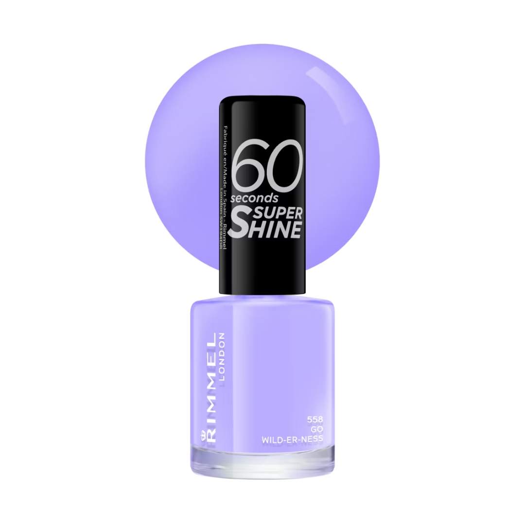 Rimmel, 60 Seconds Super Shine Nail Polish - Wild-Er-Ness