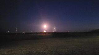 Rocket Lab's Electron booster launches three HawkEye 360 satellites into orbit from its Launch Complex 2 at NASA's Wallops Flight Facility on Jan. 24, 2023.