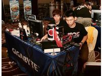 The Chinese team was constantly testing extreme overclocking of the hardware.