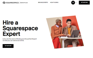 screenshot of Squarespace support options