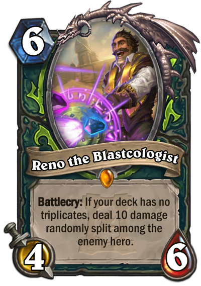 Hearthstone Custom Demon Hunter Card Community Fanmade Reno