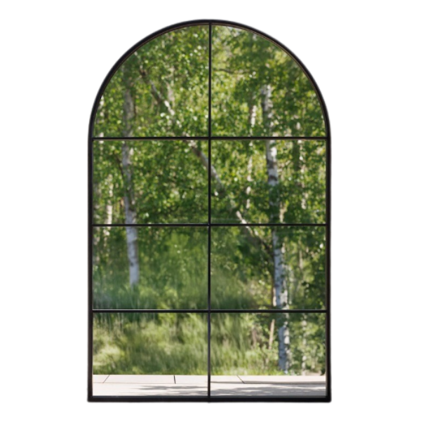 primrose, Metal Arch Garden Mirror