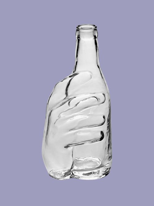 Edward Transparent Glass Carafe