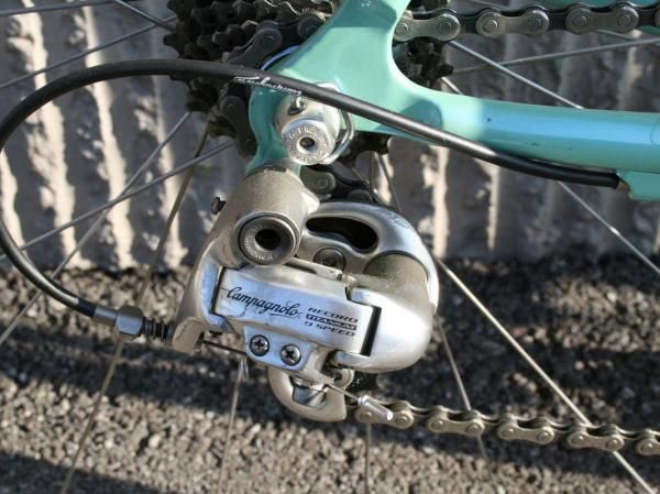 Where's the carbon? Back in the mid-90s, forged aluminum was the material of choice in most situations.