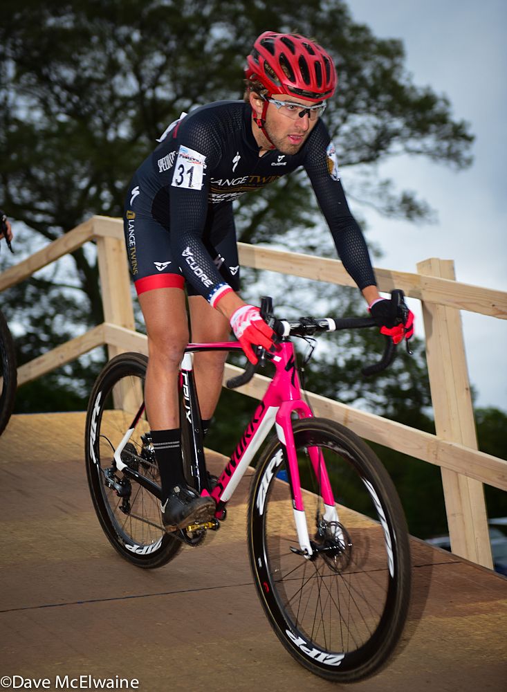 Cody Kaiser (Specialized-Lange Twins) riding to a top twenty finish