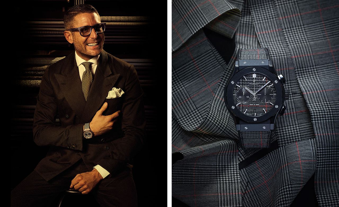  Hublot’s Classic Fusion Italia Independent collection, Italia Independent ‘Prince de Galles’