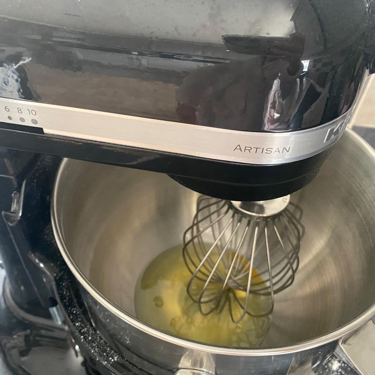 testing stand mixers in the test kitchen