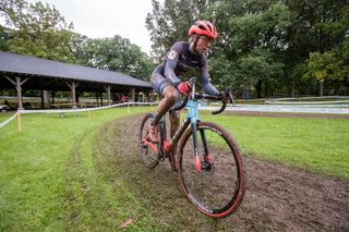 Maddie Munro finished second on Sunday at C2 race of 2022 Rochester Cyclocross