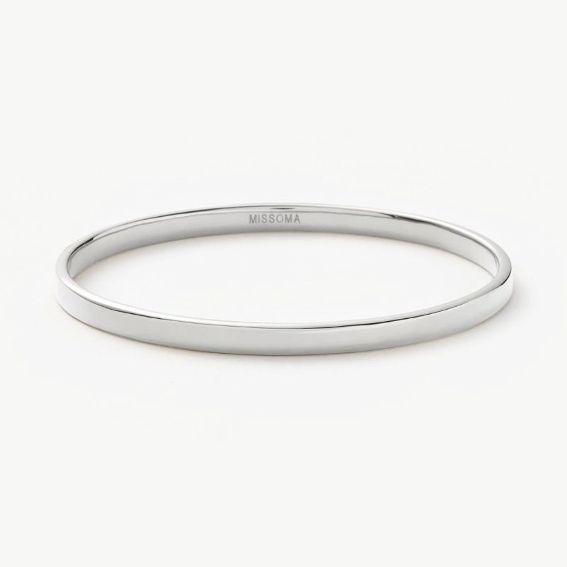 Missoma silver bangle
