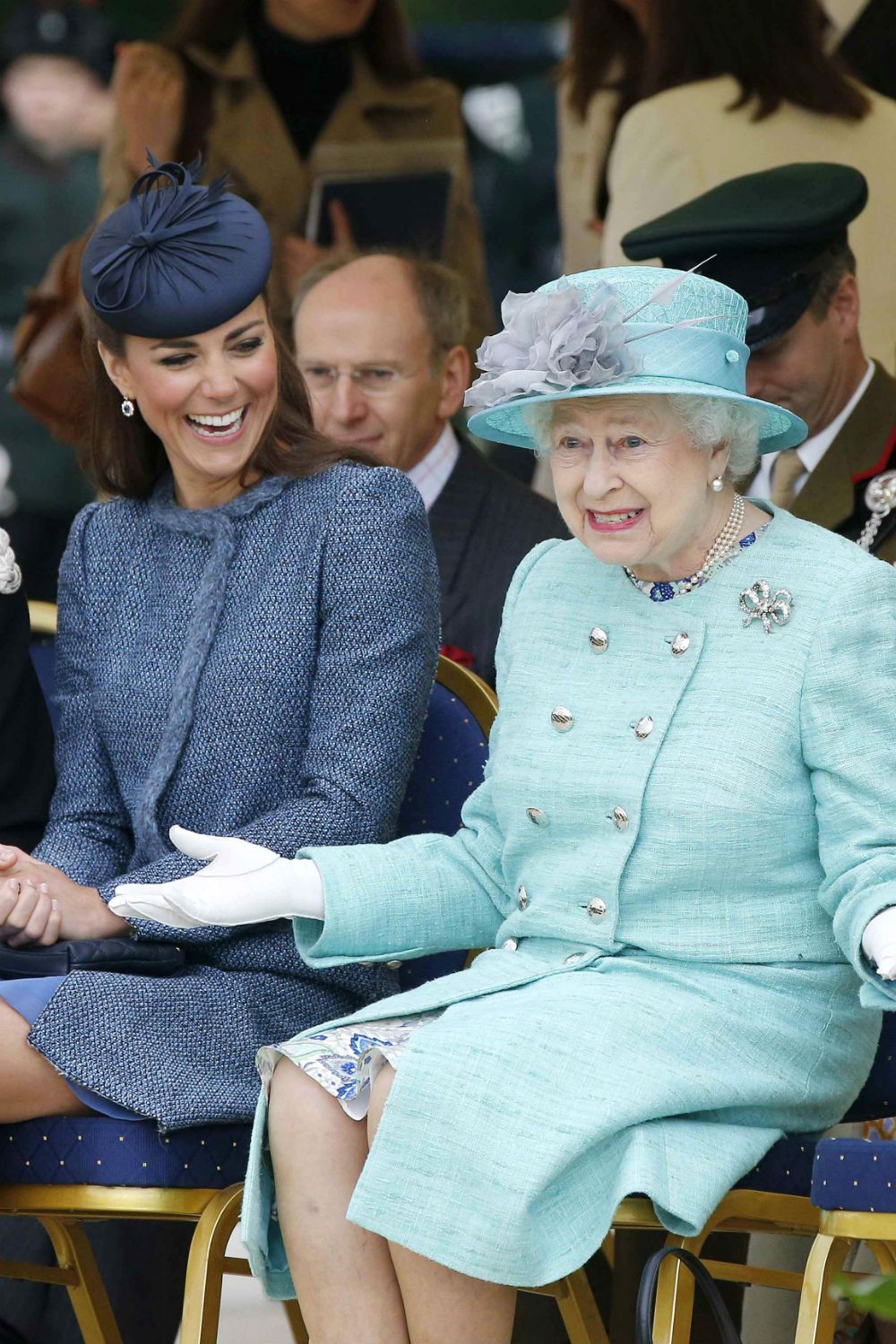 Kate Middleton picture with the Queen