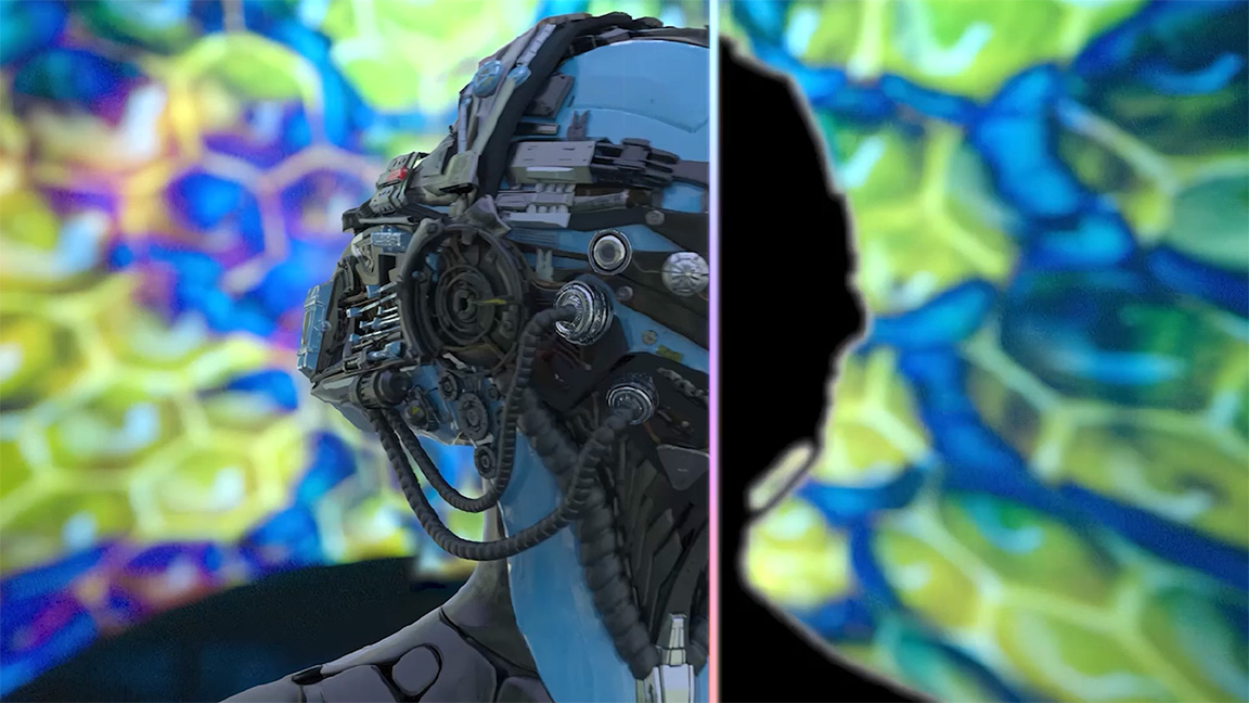 Flow Studio; robot renders in a mocap app