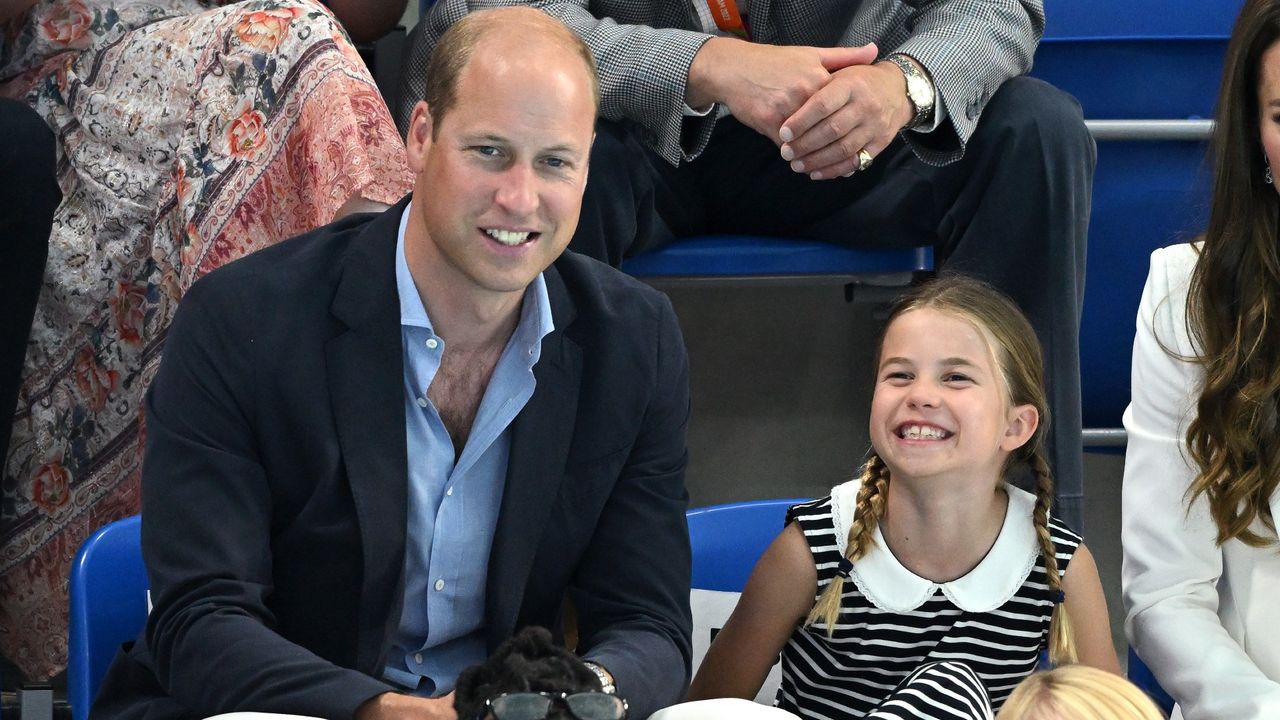 Prince William and Princess Charlotte