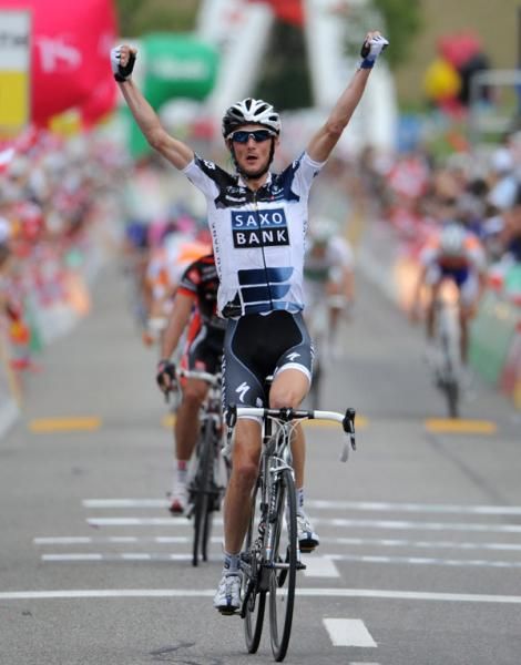 Winner of stage 3: Fr&auml;nk Schleck
