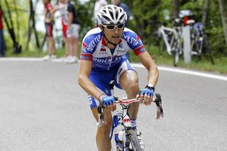 Dario Cataldo (Quickstep Cycling Team) on the attack