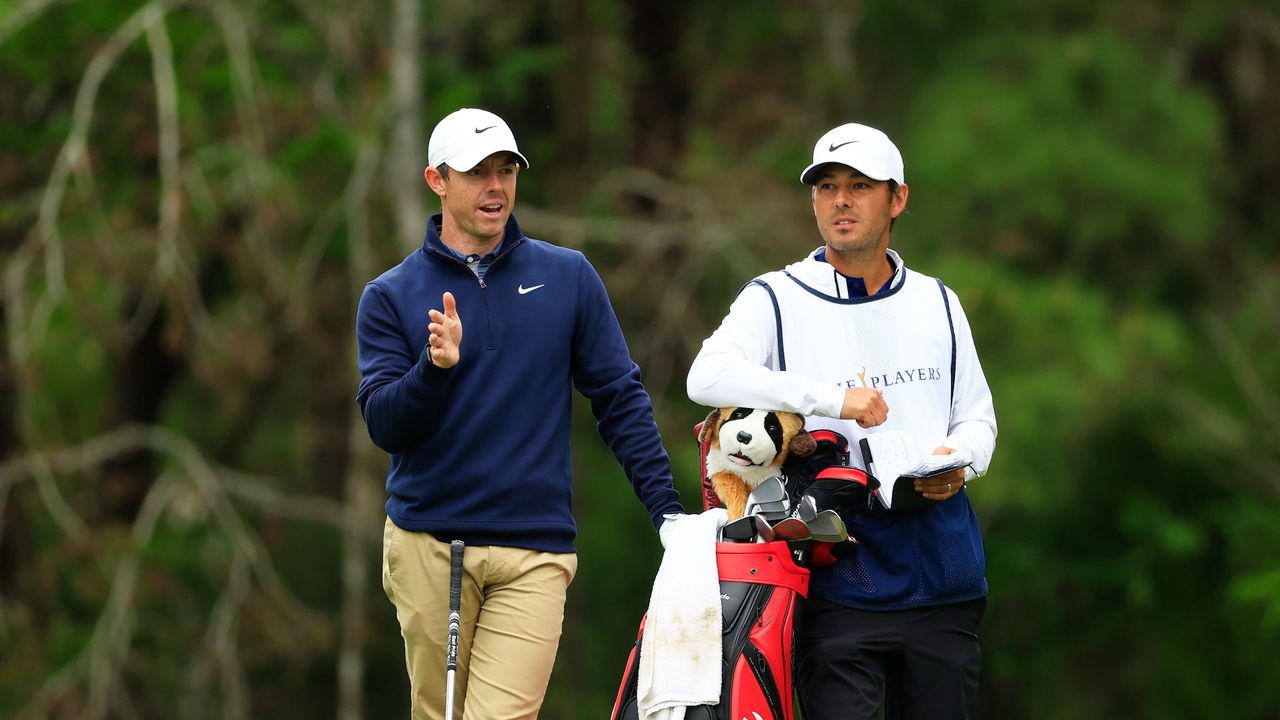 Rory McIlroy and caddie, Harry Diamond