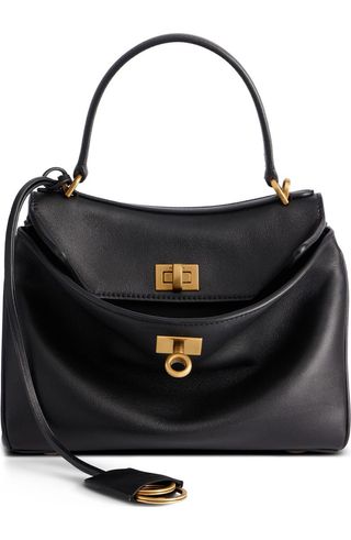 Mini Rodeo Leather Top Handle Bag