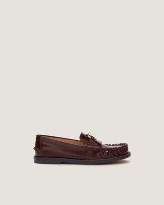 Kali Burgundy Leather Loafer