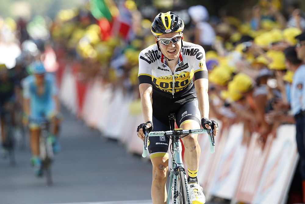 Wilco Kelderman (LottoNL-Jumbo) was in the day's breakaway