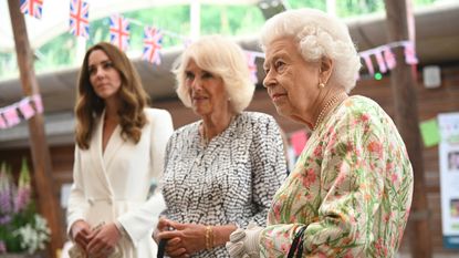 Kate Middleton, Duchess Camilla and the Queen