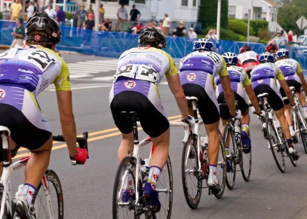 With two Jamis riders up the road, Team Type 1 went into action and pulled them back.