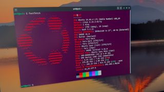 A screenshot of a video posted by Andy Nguyen on X, showing a Sony PS5 Slim running Ubuntu OS and GTA 5 Enhanced