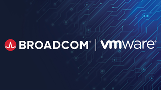 Broadcom and VMware logos