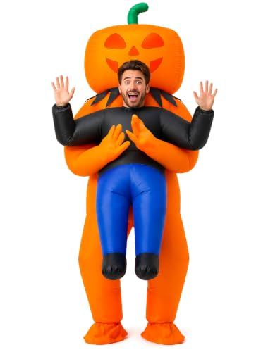 Halloween Pumpkin Monster Inflatable Costume