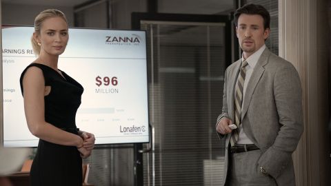 Emily Blunt and Chris Evans’ new Netflix crime thriller movie looks