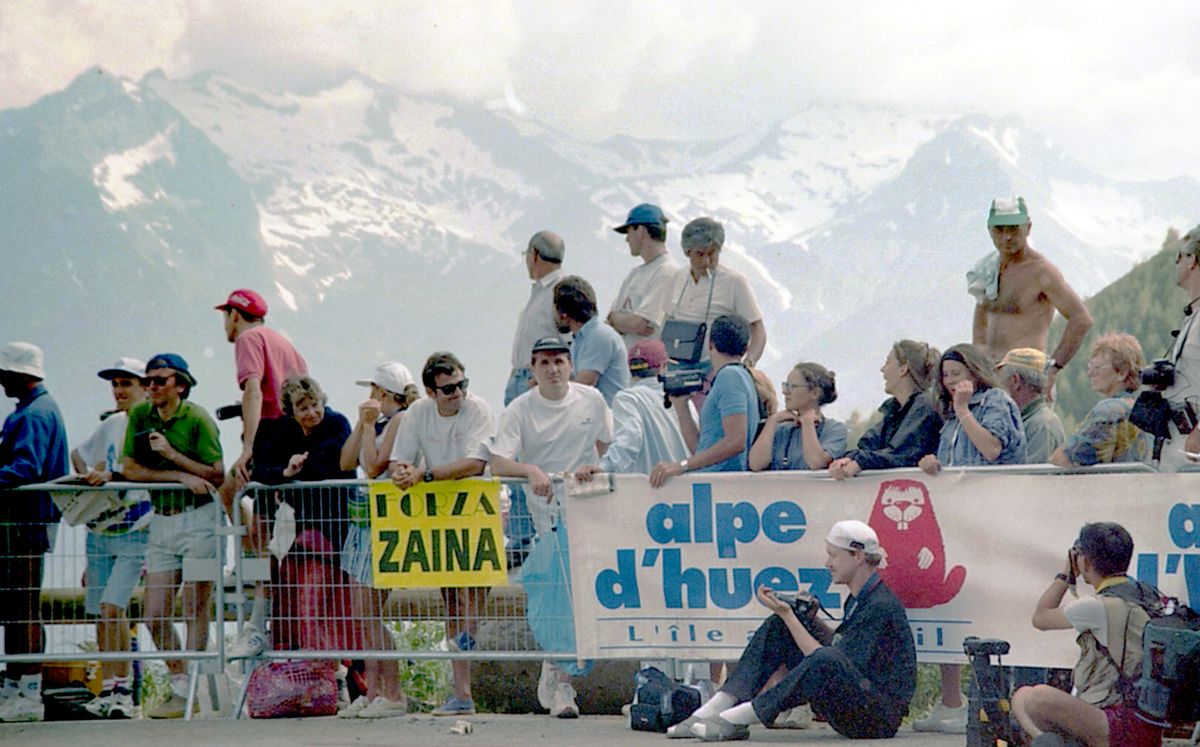 1995 Tour de France tappa 10 Aime la Plagne LAlpe dHuez Zaina Enrico LAlpe dHuez