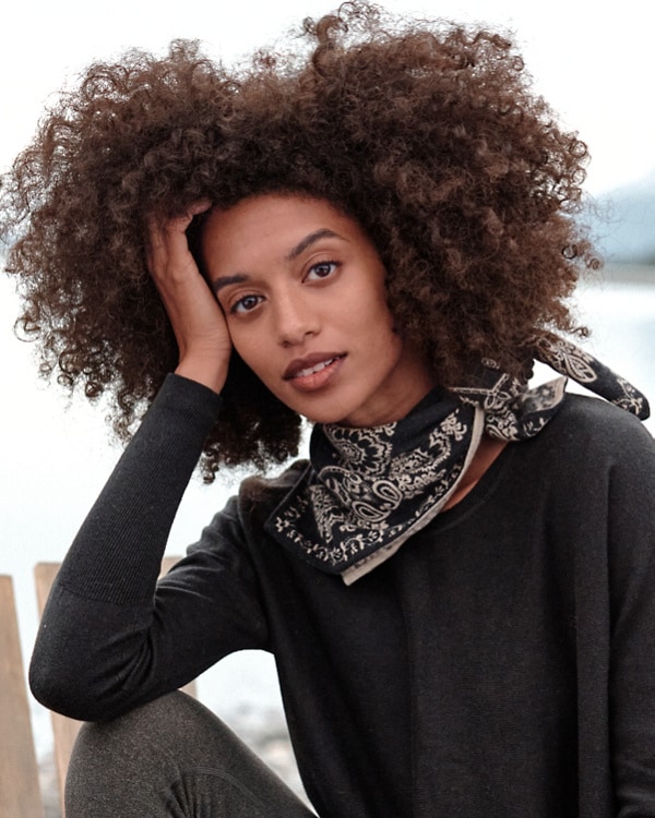 Cashmere Bandana Scarf