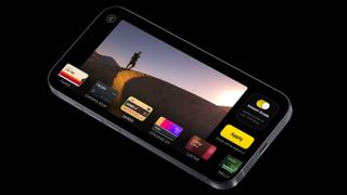 The Kino iPhone video app displays color grading options