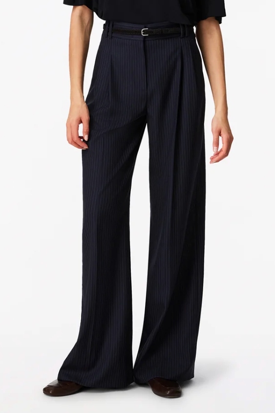 Another Tomorrow, Twill Pleated Trouser