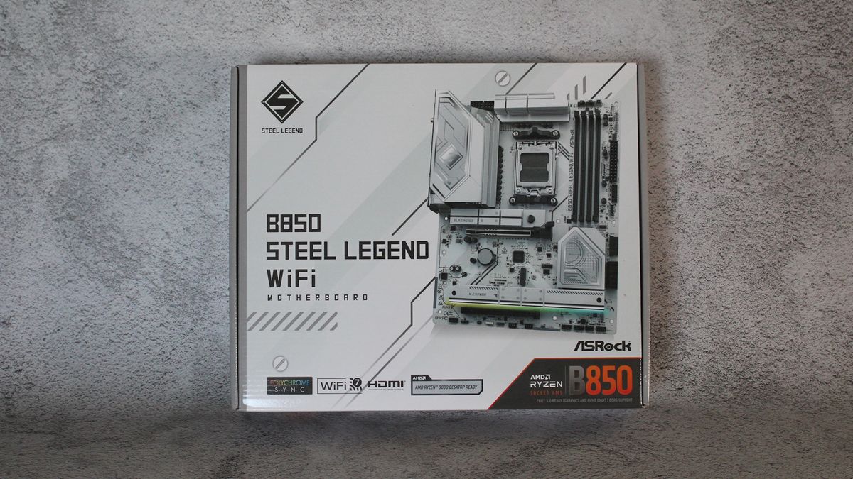 ASRock B850 Steel Legend WiFi Motherboard review: flagship audio meets value