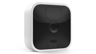 Product shot of the Blink Indoor, one of the best spy cameras