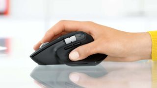Logitech MX Master 3 shown in profile, as befits our top pick for best wireless mouse