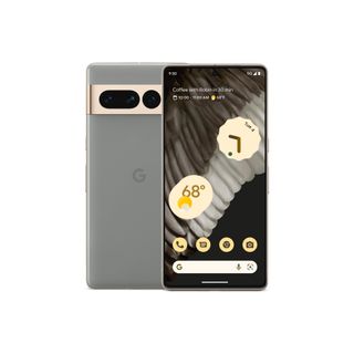 Google Pixel 7 Pro Hazel front and back square reco