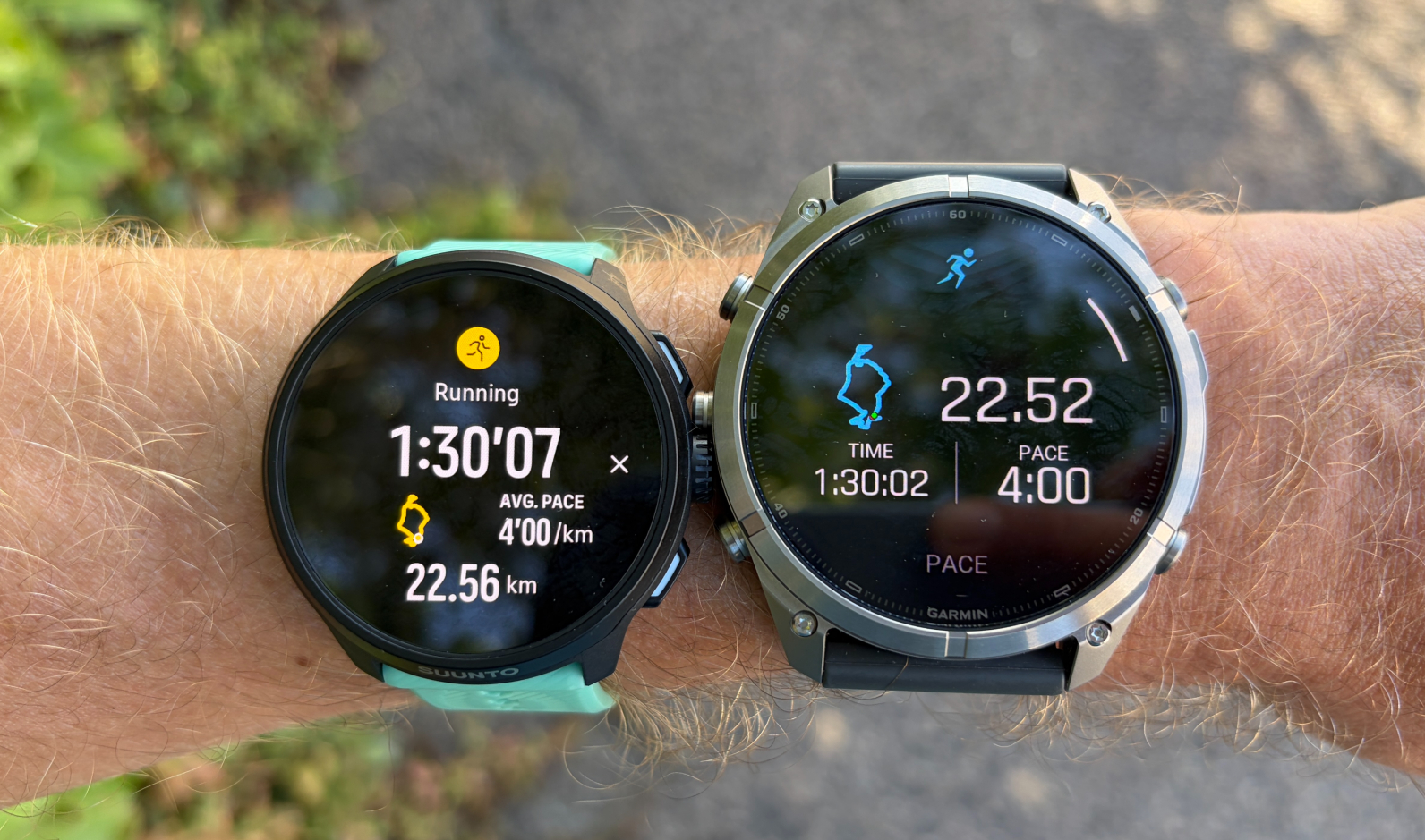 Suunto Run 2 and Garmin Fenix 9 Pro