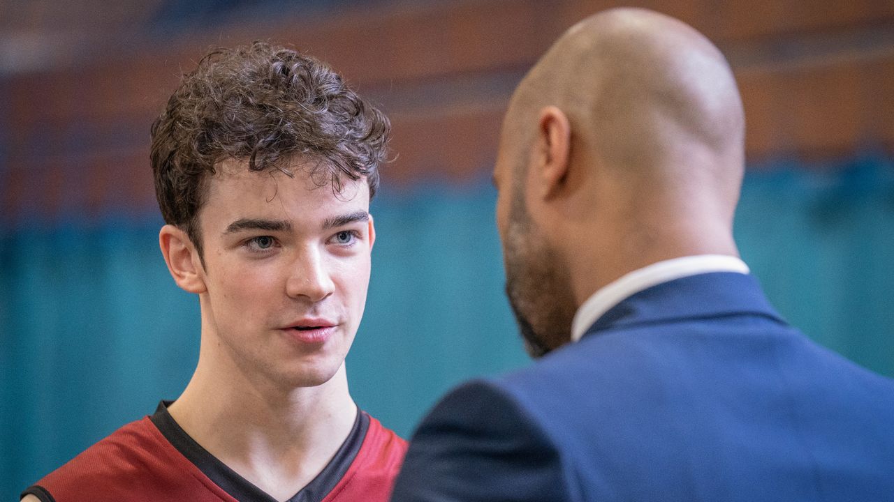 Preston Walters (Noah Valentine) and Lindon King (Vincent Jerome) in Waterloo Road