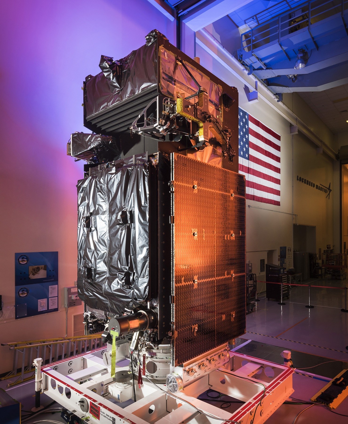 Missile-detecting SBIRS Geo-3 satellite