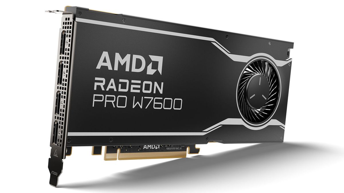 AMD Radeon Pro W7600 and W7500 Revealed | Tom's Hardware