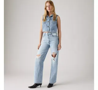 Ribcage Wide-Leg Jeans