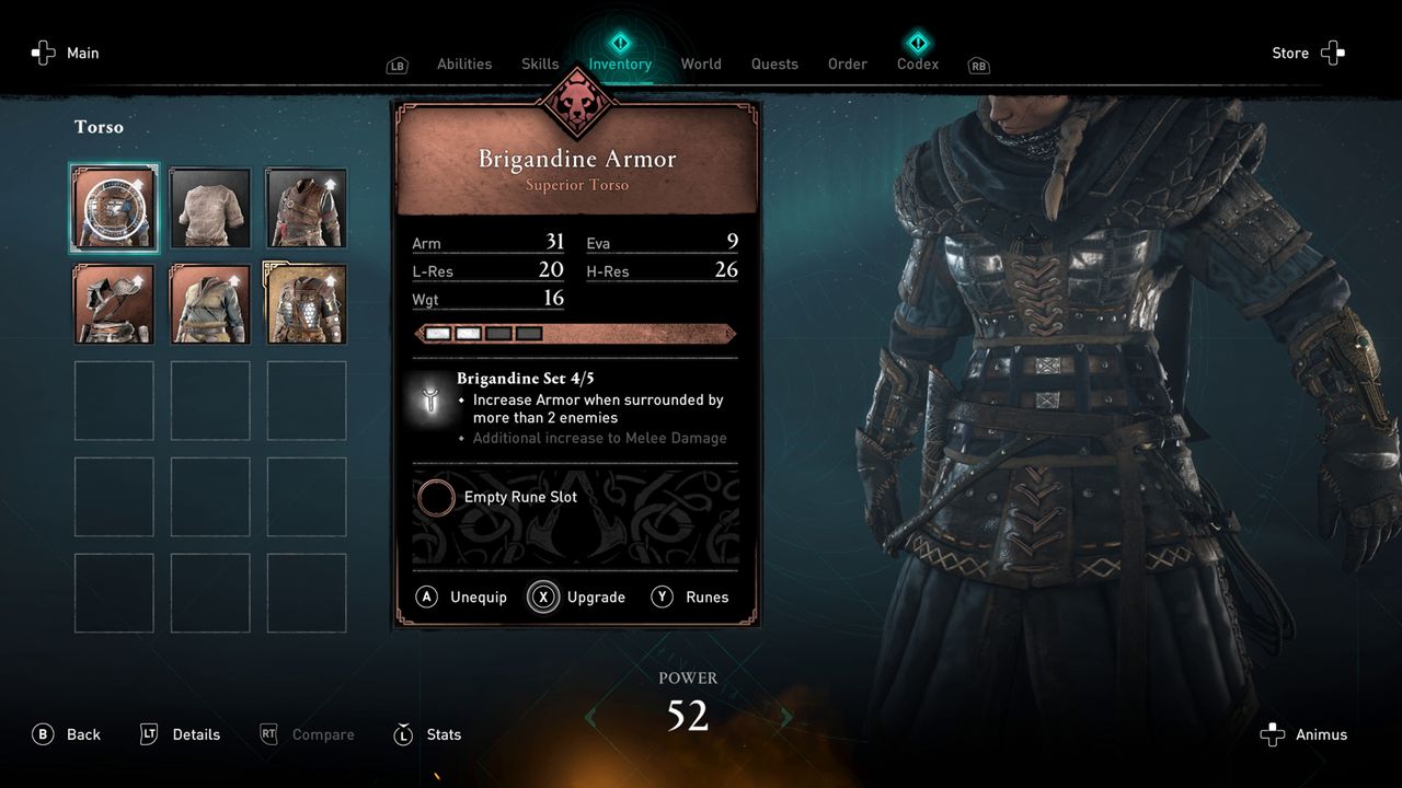 Assassin's Creed Valhalla Brigandine Armor Set