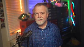 A screenshot of Dave Plummer from his video 'Why the Original Task Manager Was Under 80K and Insanely Fast &ndash; By Its Creator'