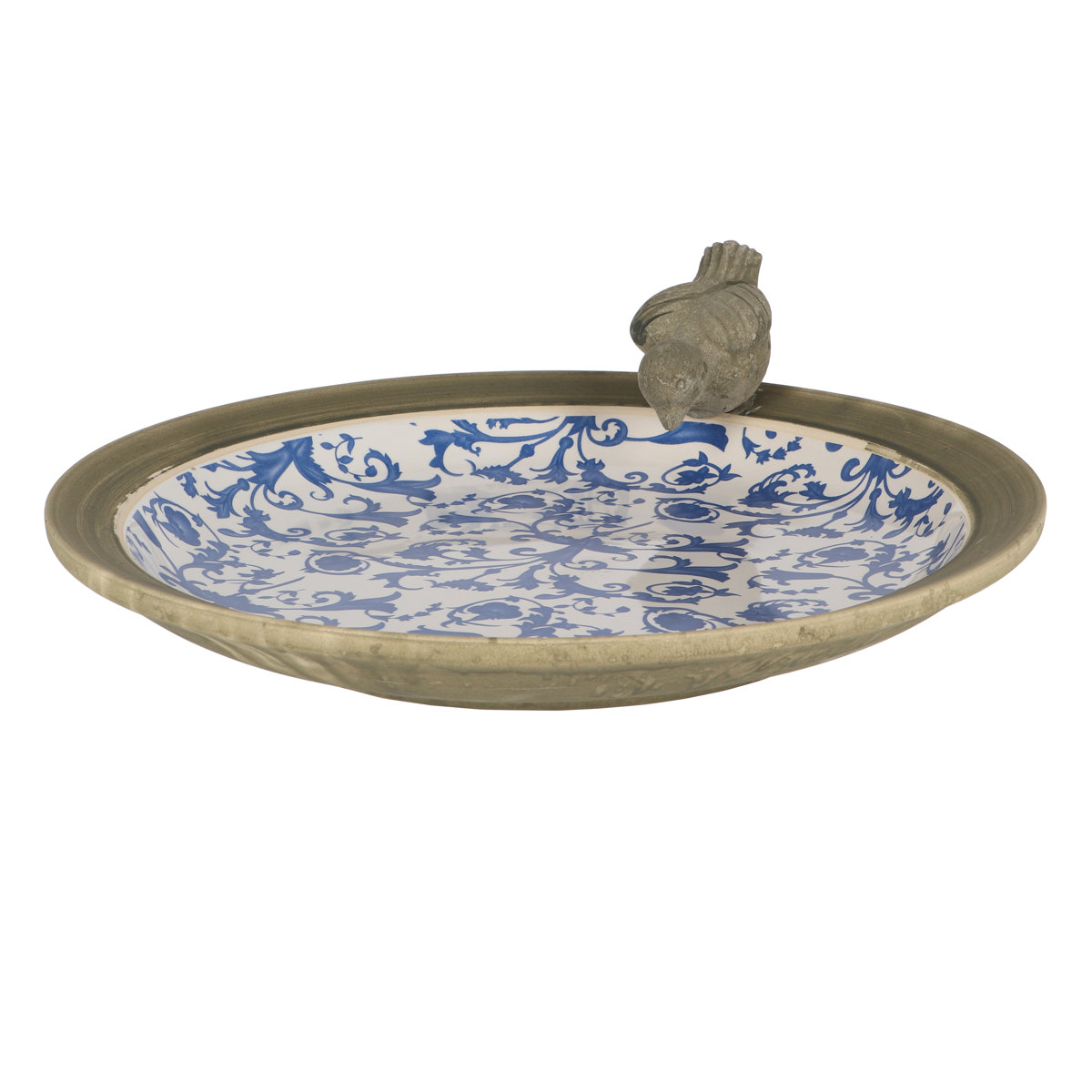 Charlton Home&amp;reg; Gabir Celeste Birdbath &amp;amp; Reviews | Wayfair