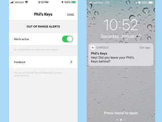 chipolo one key finder app