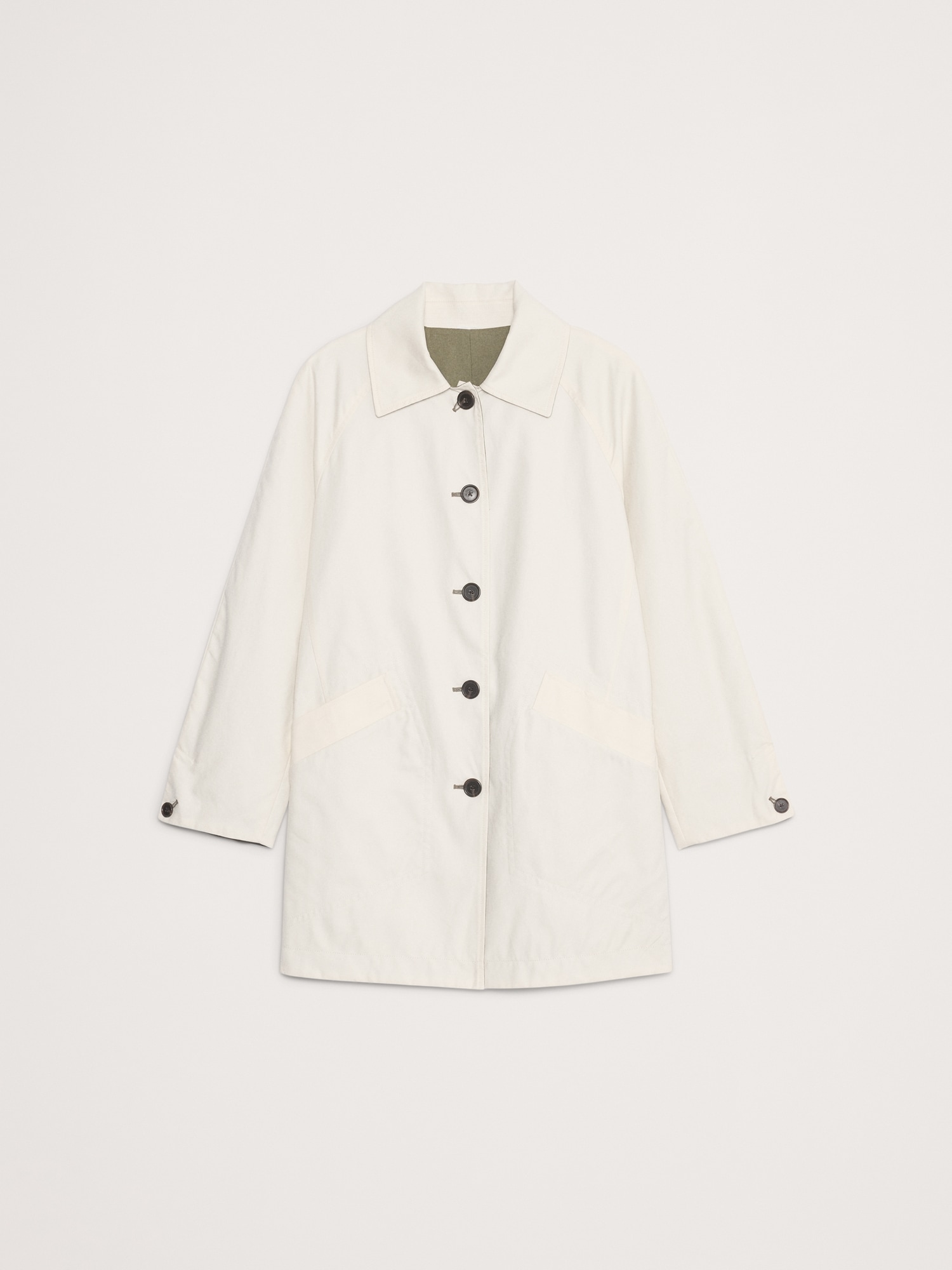 Short Reversible Cotton Car Coat