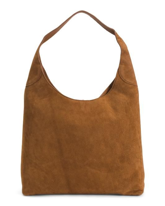Margot, Suede Sculpted Hobo