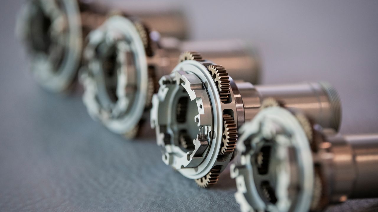 Classified Powershift Wheel system inside of powershift hub